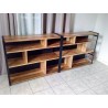 Bibliothèque basse modulable
